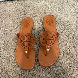 Tory Burch Miller Thong Sandal (Women) Tan